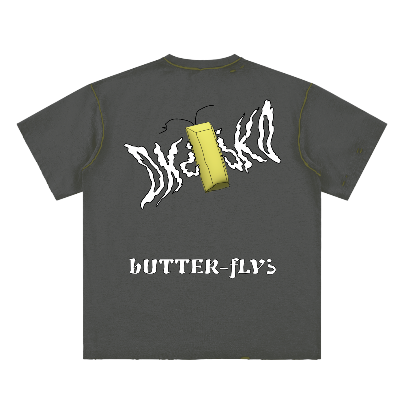 oK bUTTERFLY tEE¿
