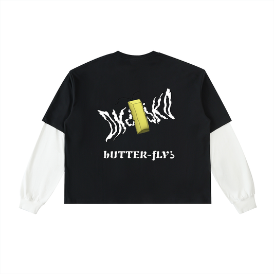 lAYERED bUTTER tEE ¿